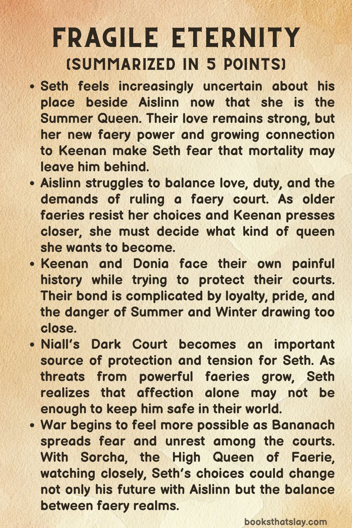 Fragile Eternity Summary