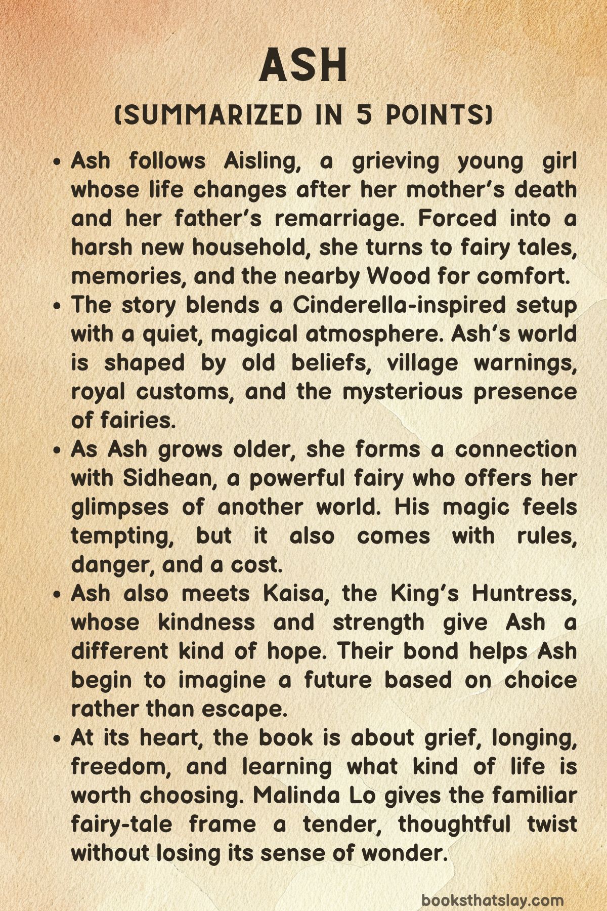 Ash by Malinda Lo Summary
