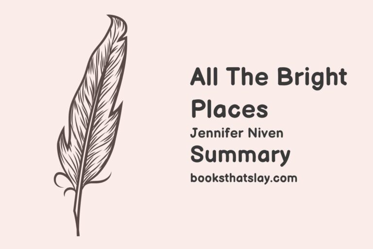 All The Bright Places Summary, Characters and Themes