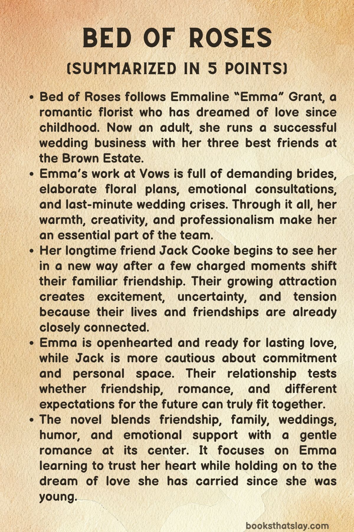 Bed of Roses Summary