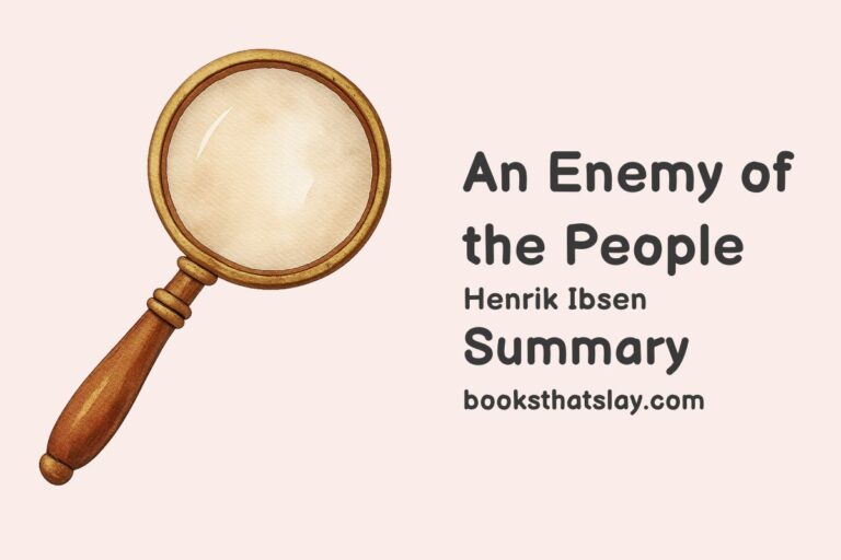 An Enemy of the People Summary, Characters and Themes
