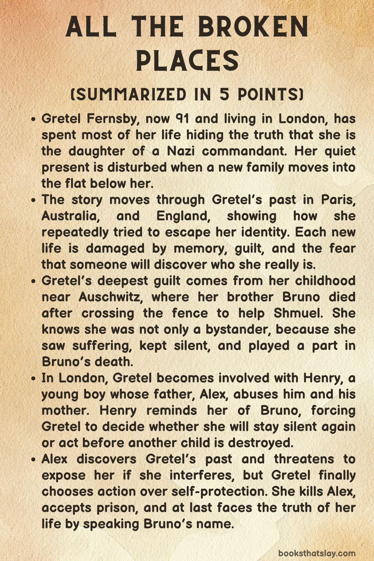 All the Broken Places Summary
