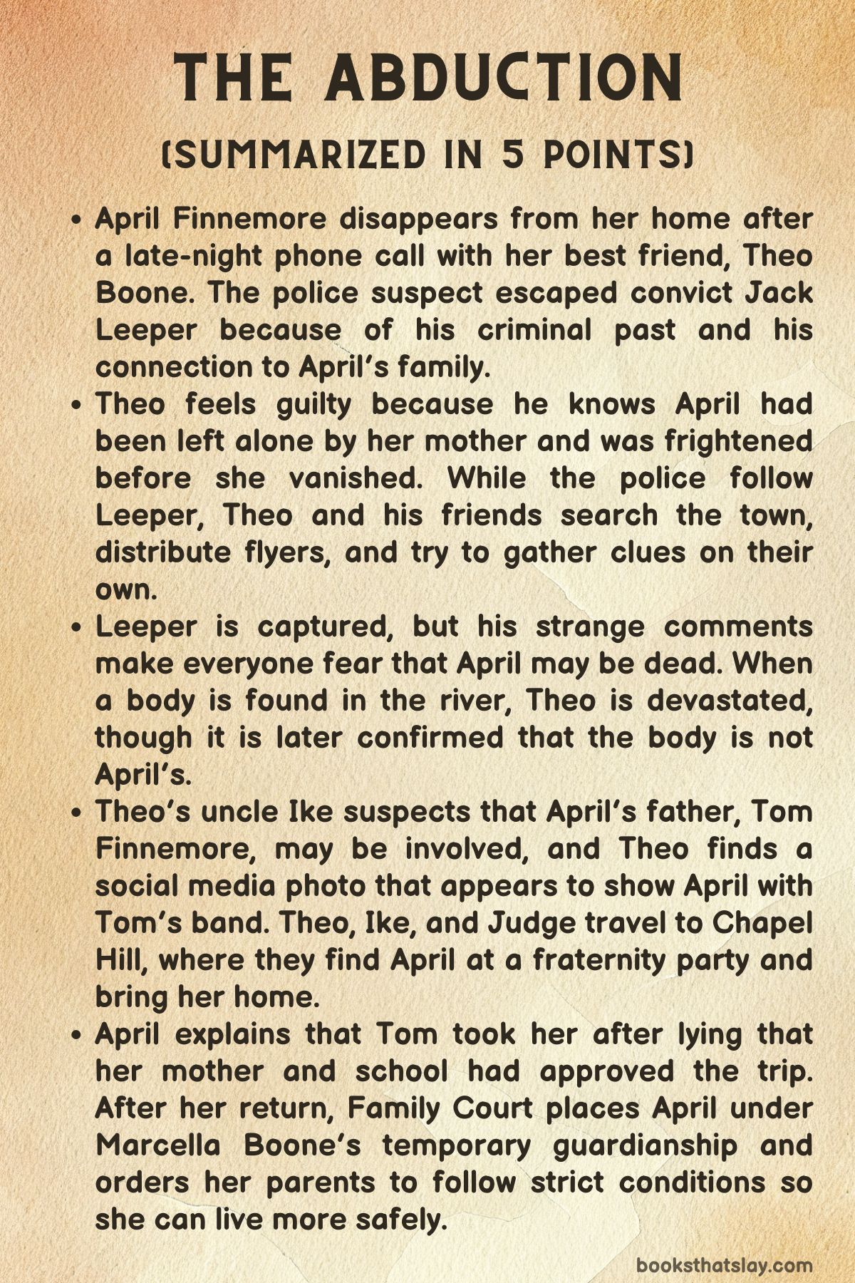 The Abduction by John Grisham Summary