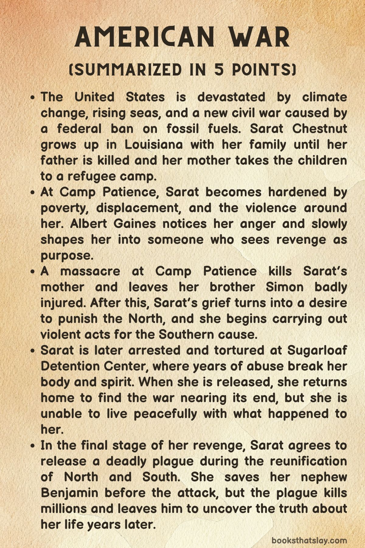 American War Summary
