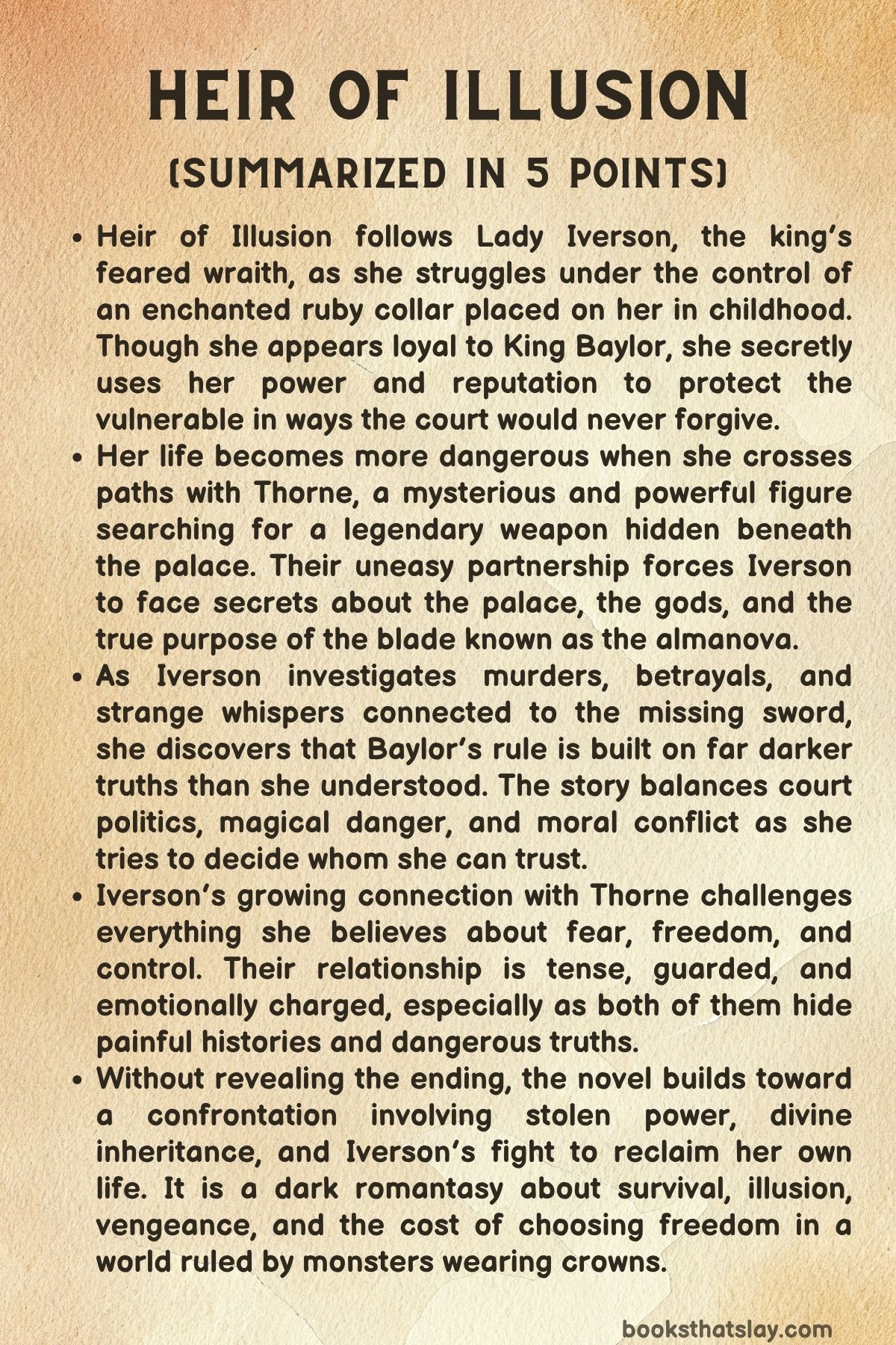 Heir of Illusion Summary