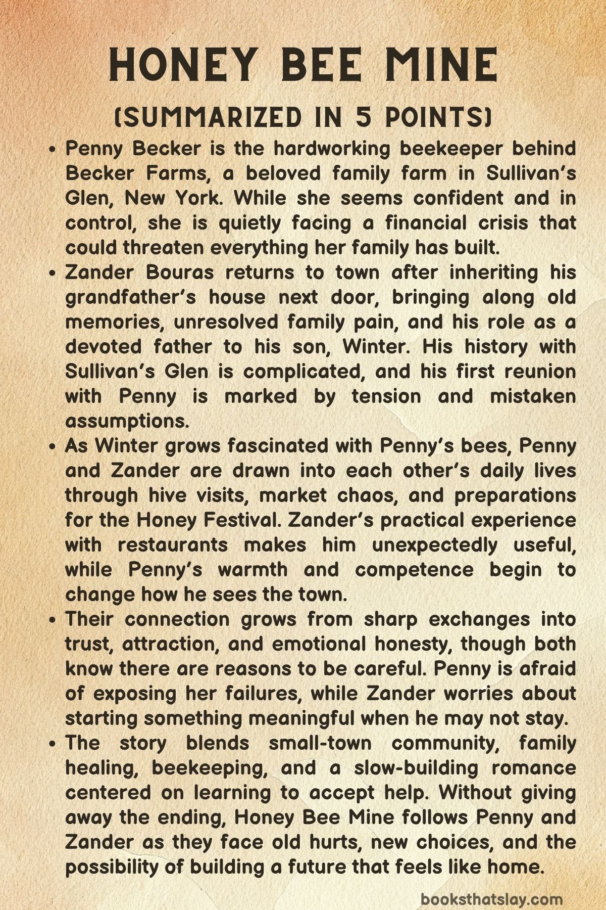 Honey Bee Mine Summary