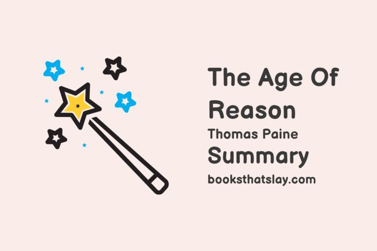 The Age of Reason Summary and Analysis