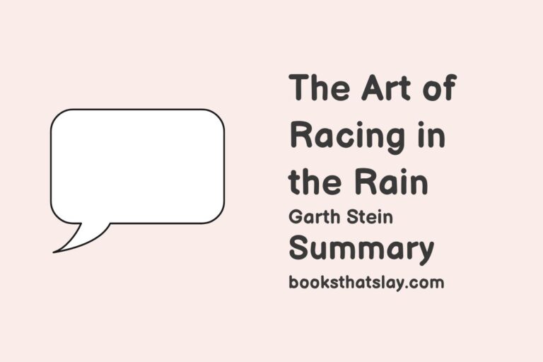 The Art of Racing in the Rain Summary, Characters and Themes