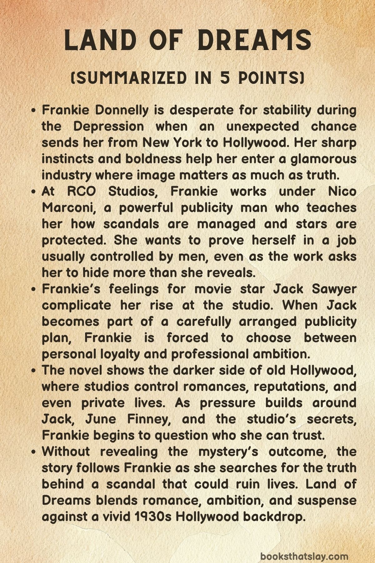 Land of Dreams Summary