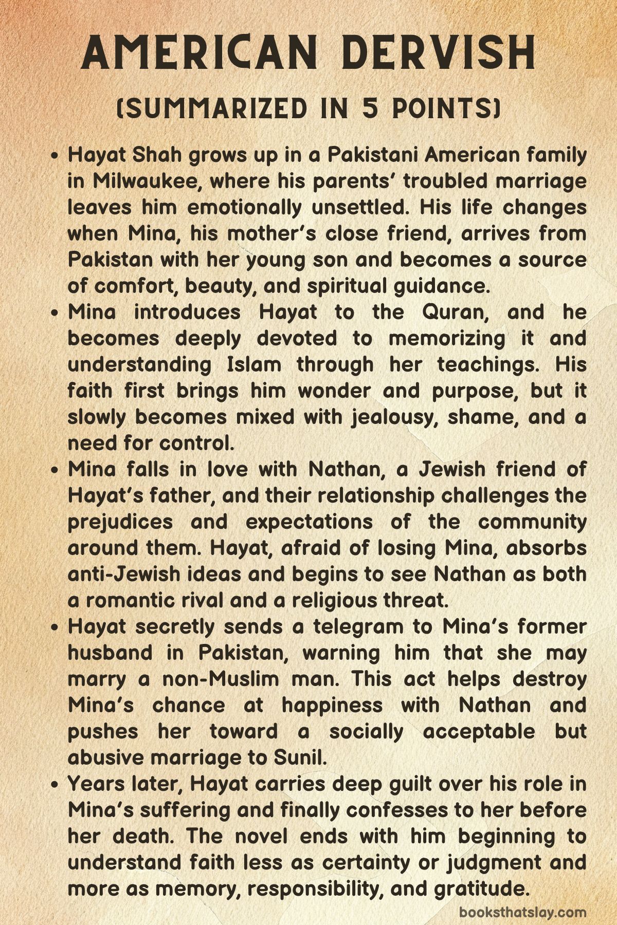 American Dervish Summary