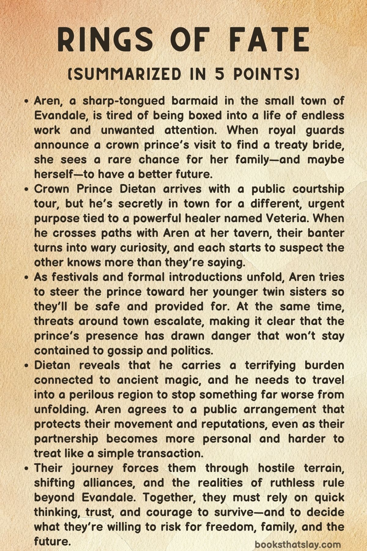 Rings of Fate Summary