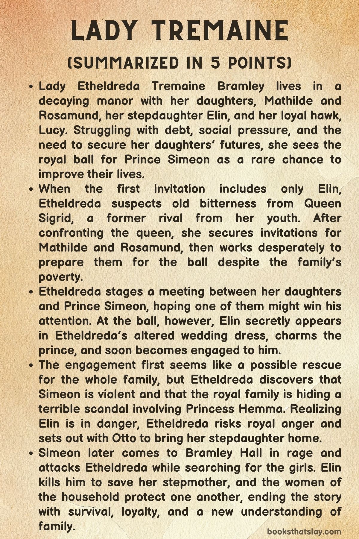 lady tremaine summary