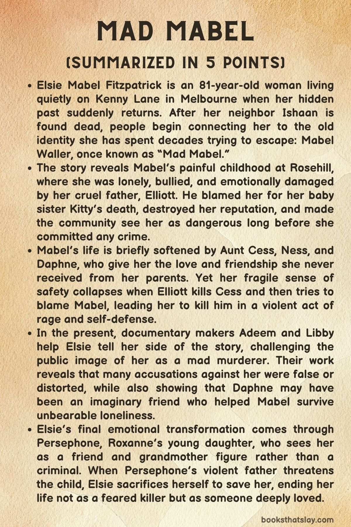 mad mabel summary