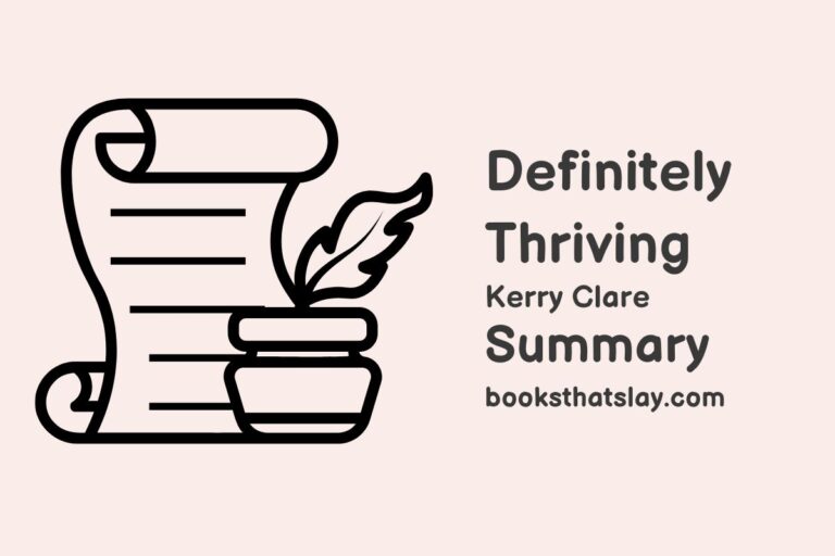 Definitely Thriving Summary, Characters and Themes