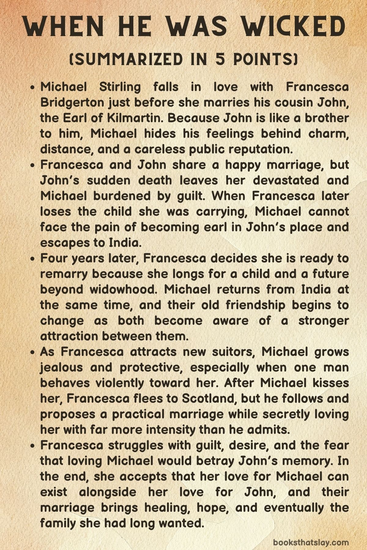 when he was wicked summary