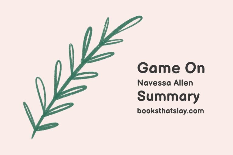 Game On by Navessa Allen Summary, Characters and Themes
