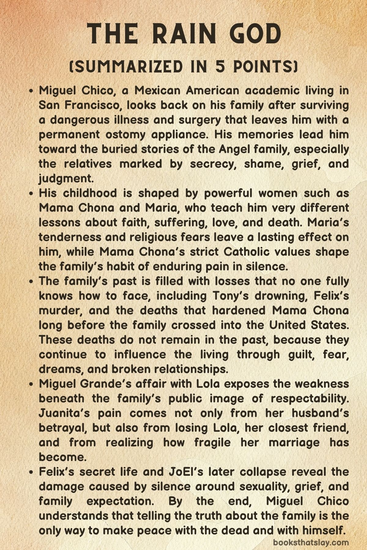 the rain god summary