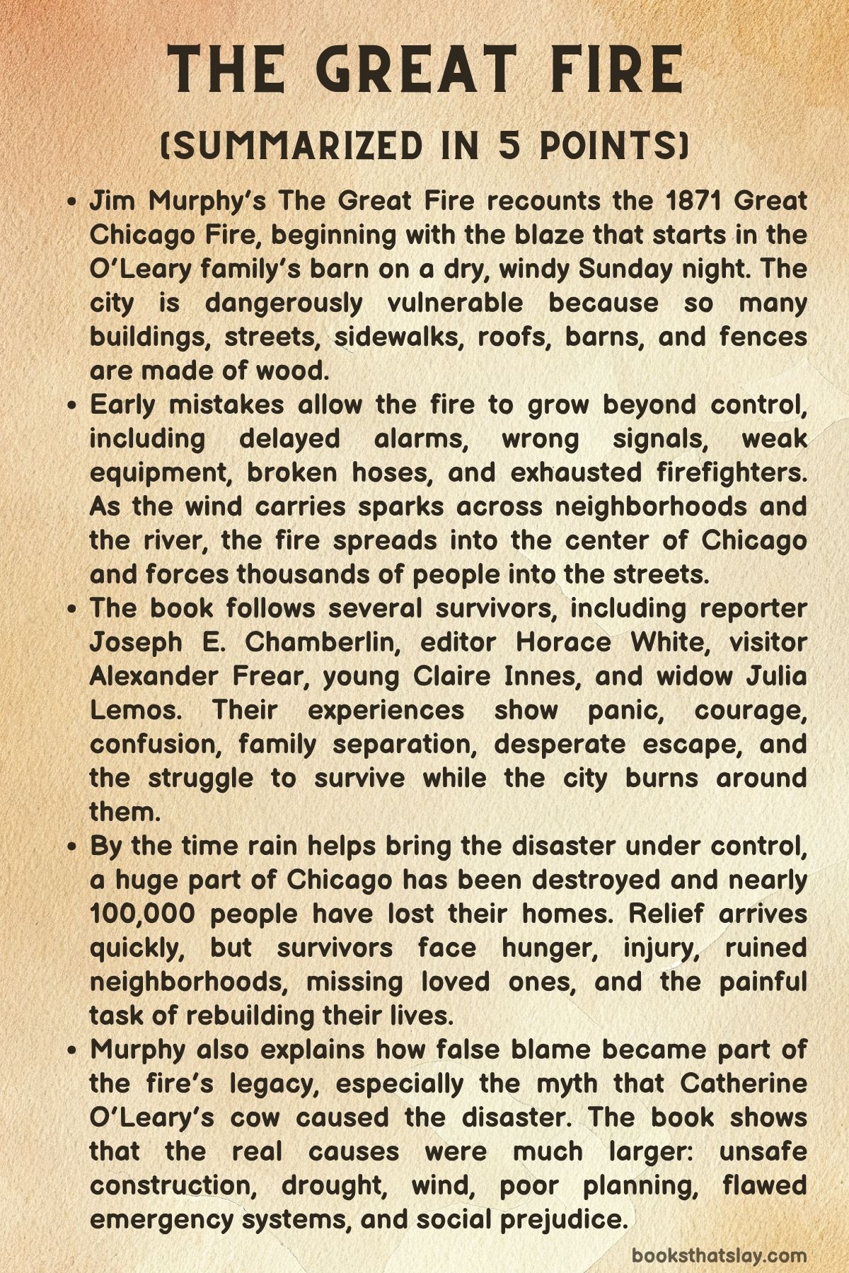 the great fire summary