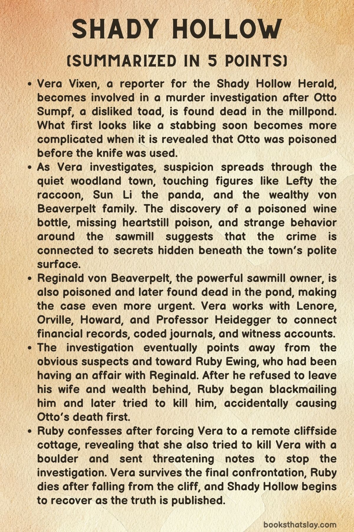 shady hollow summary
