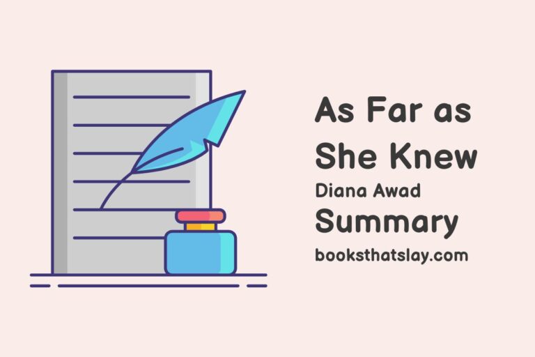 As Far as She Knew Summary, Characters and Themes