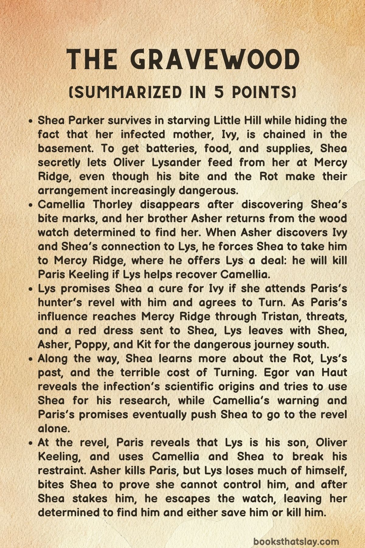 the gravewood summary