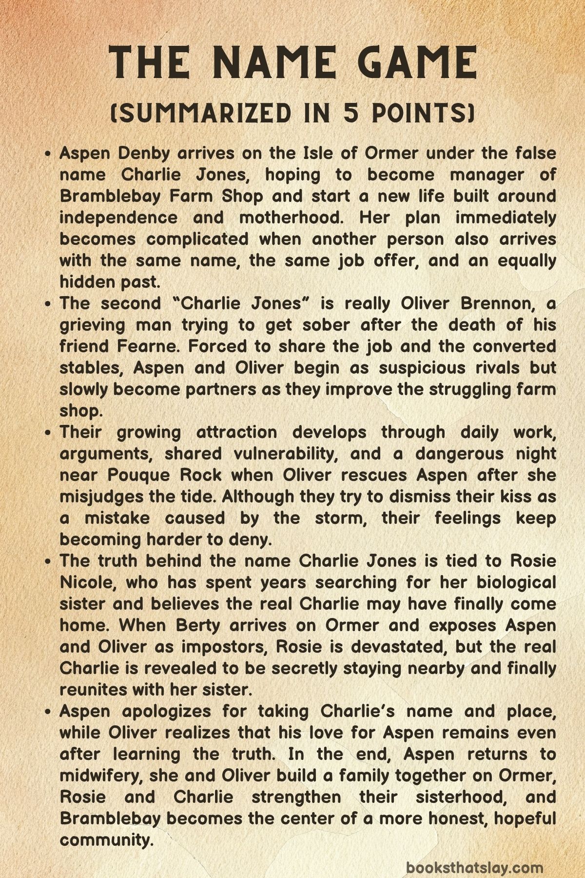 the name game summary