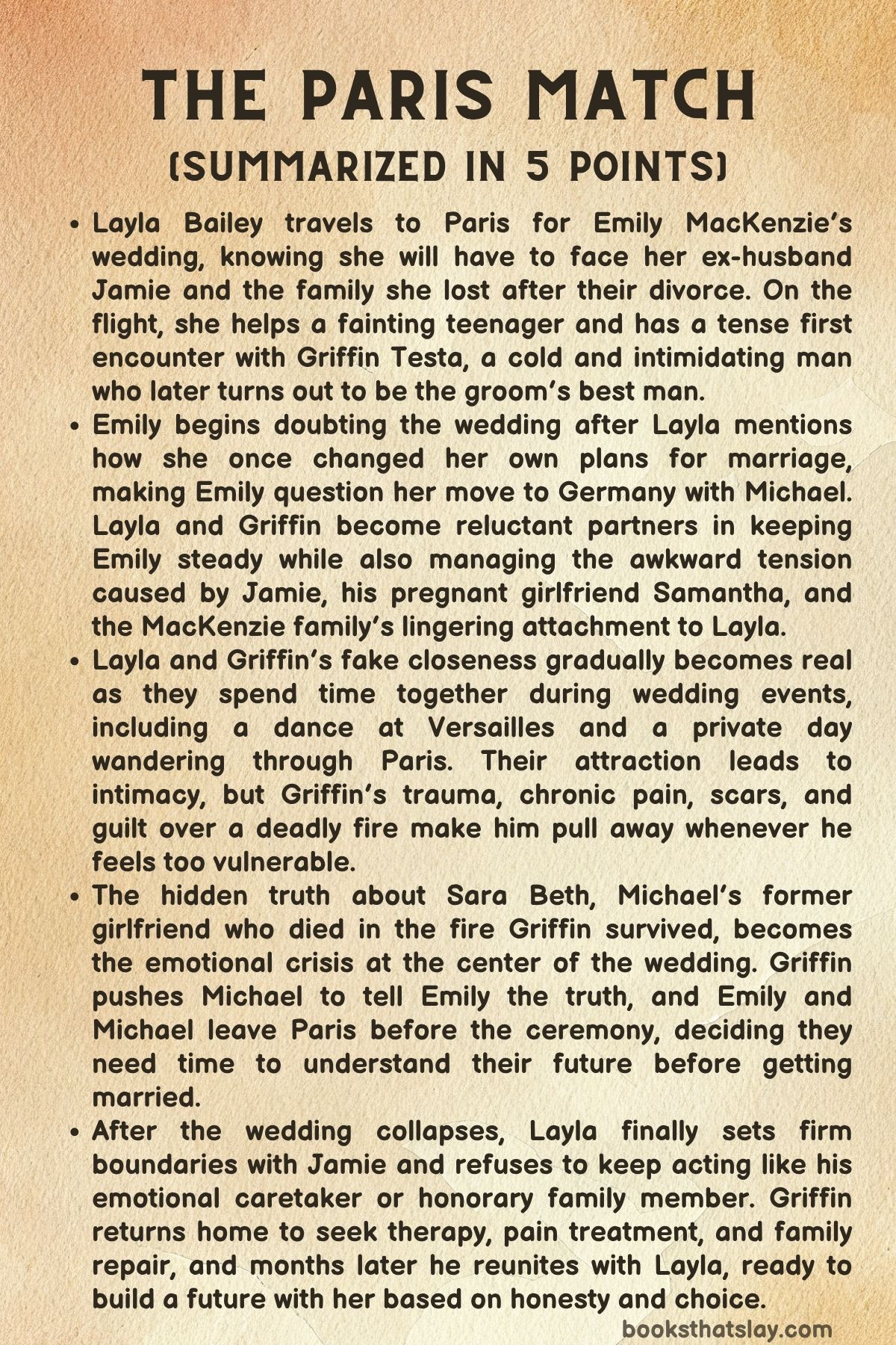 the paris match summary