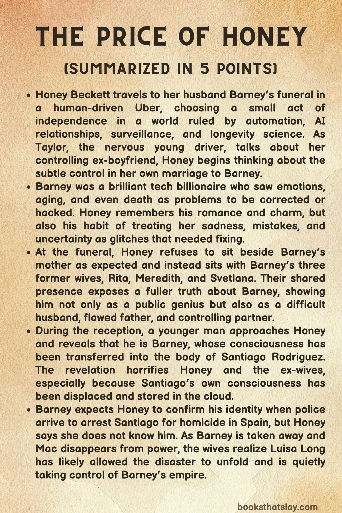 the price of honey summary