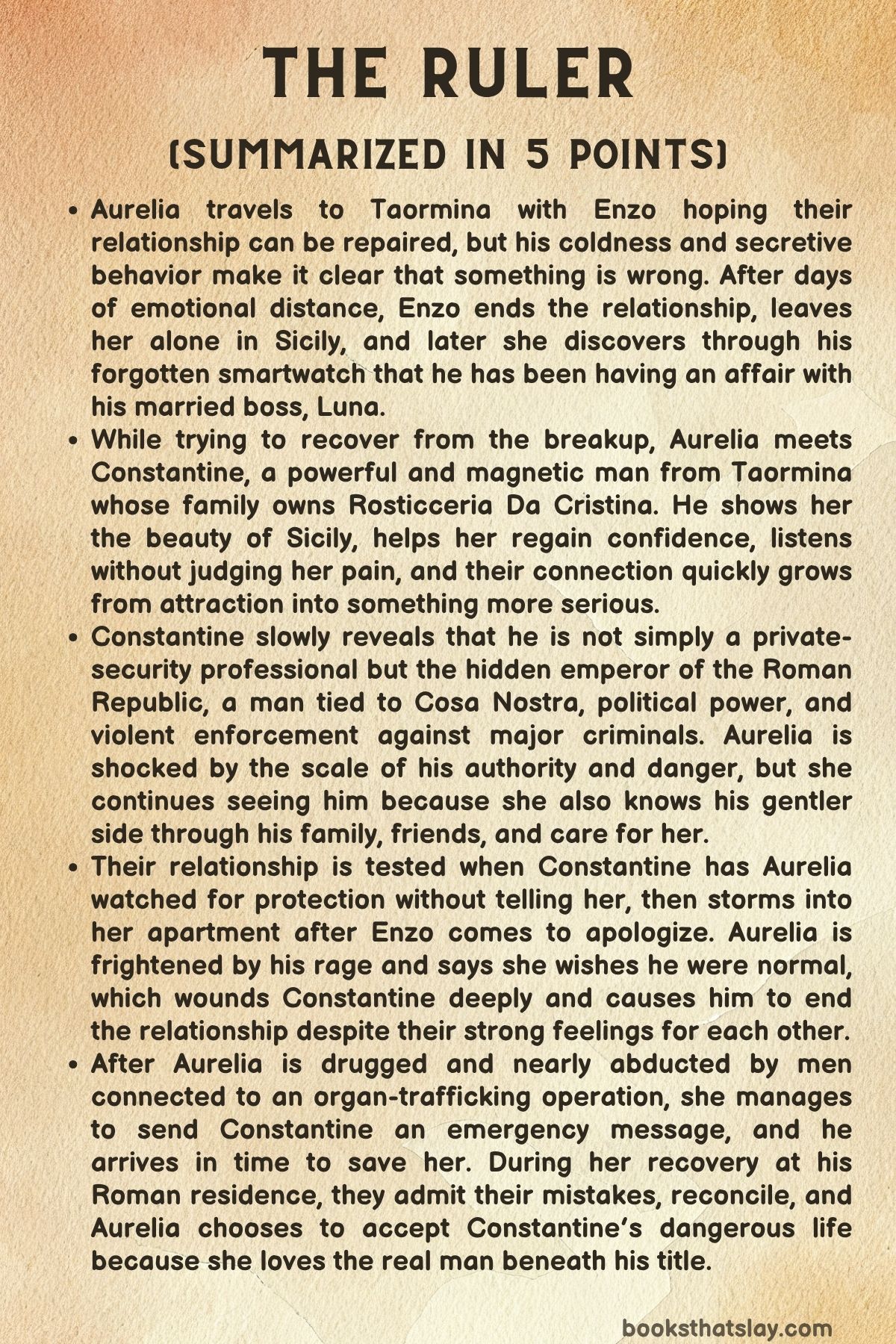 The Ruler by Penelope Sky Summary