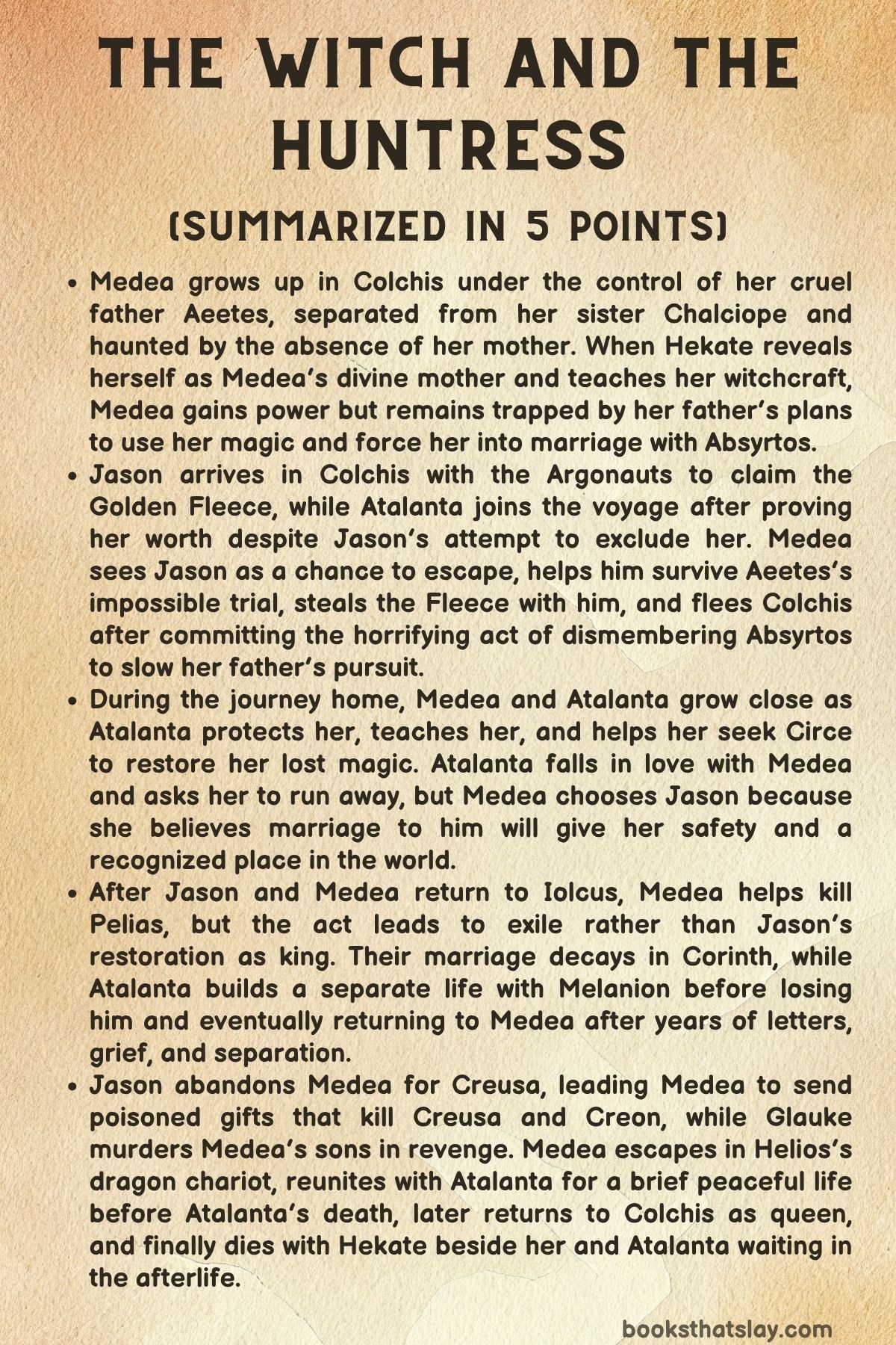 the witch and the huntress summary