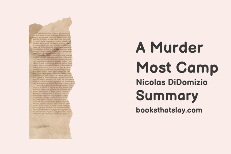 A Murder Most Camp Summary, Characters and Themes