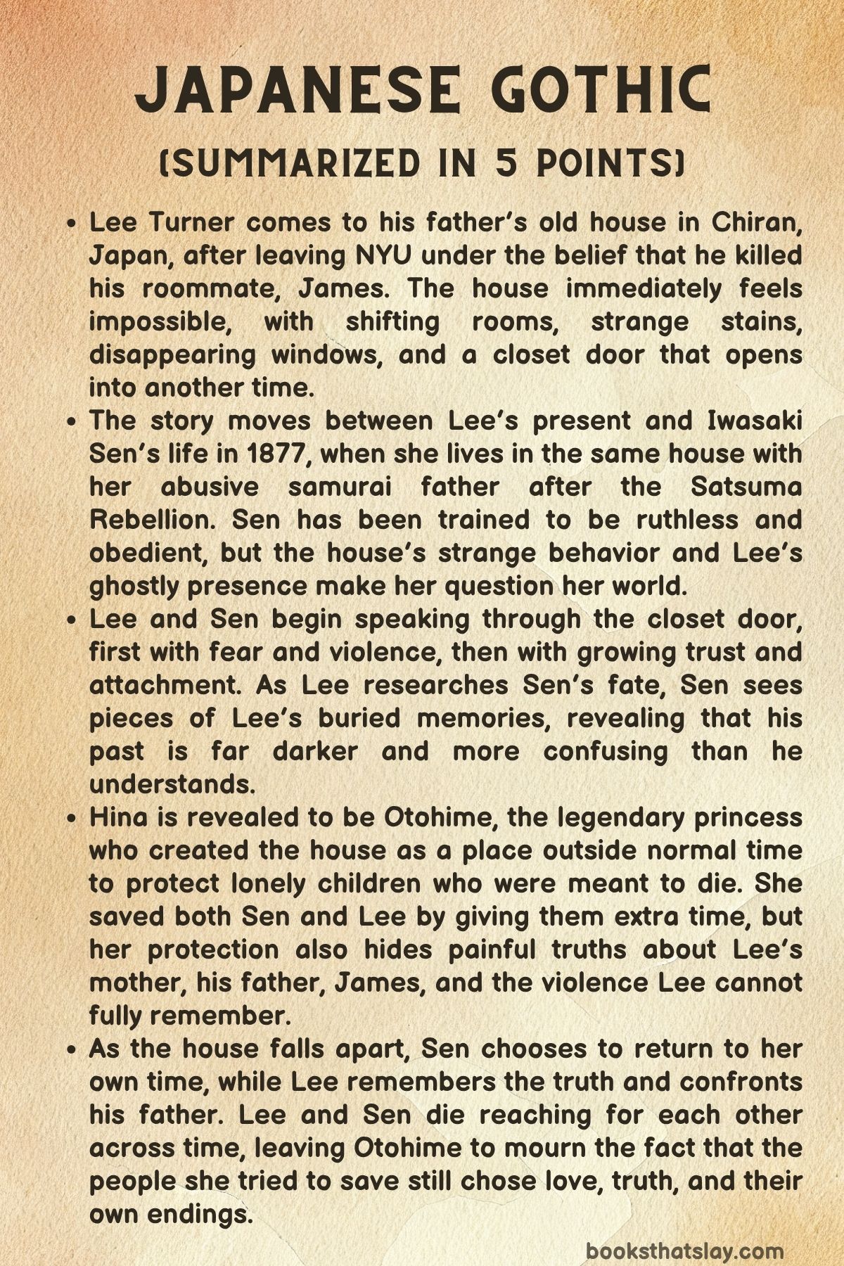 Japanese Gothic Summary