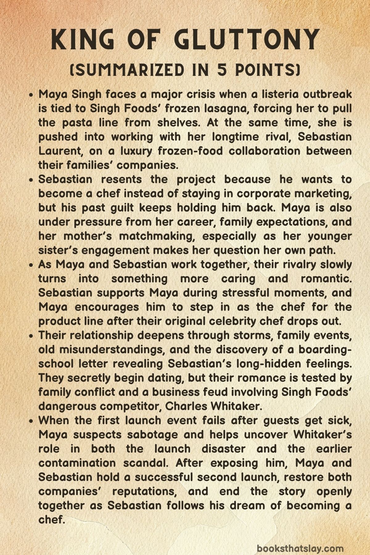 King of Gluttony Summary