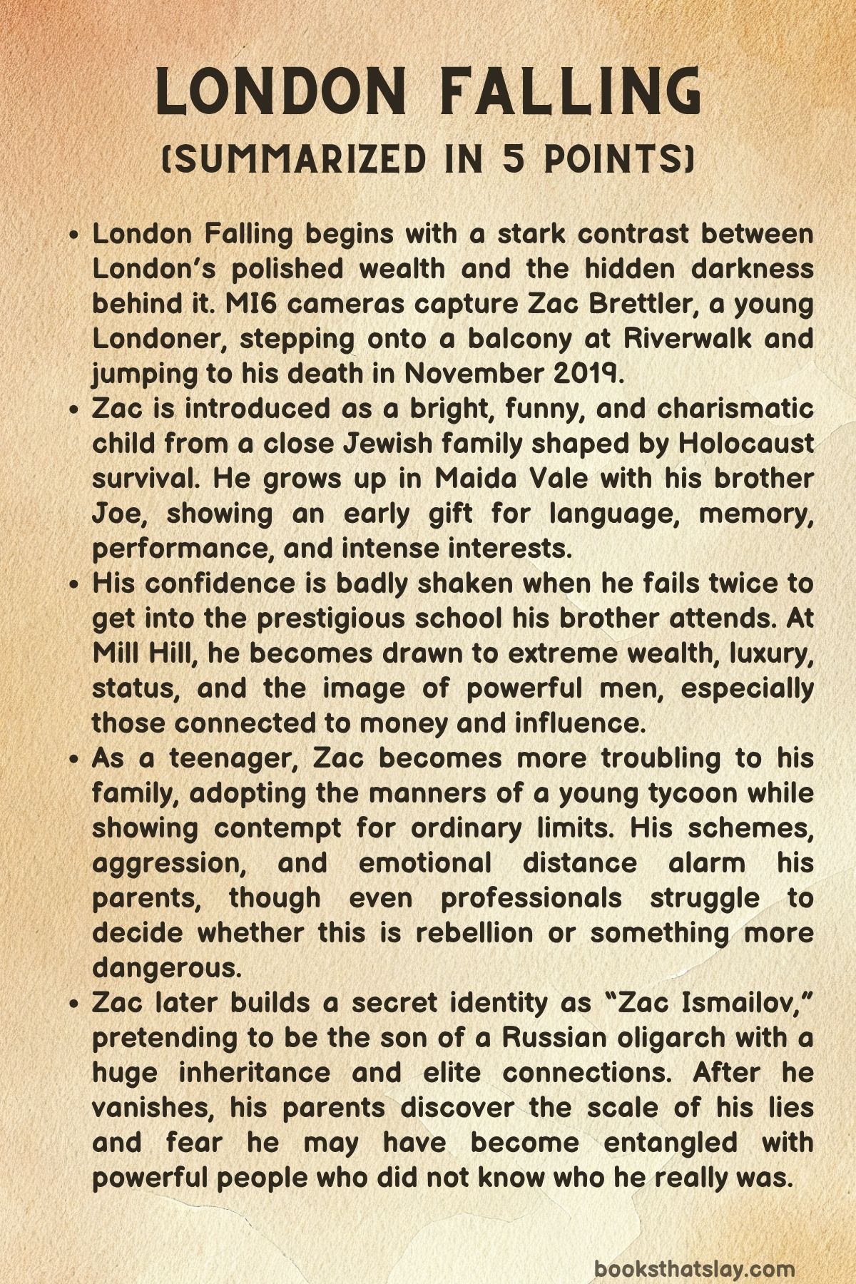 London Falling Summary