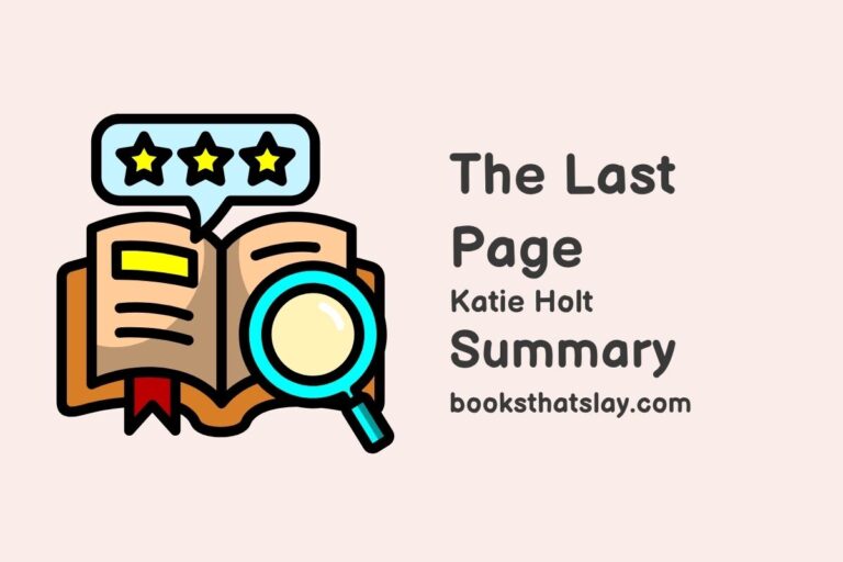 The Last Page Summary, Characters and Themes