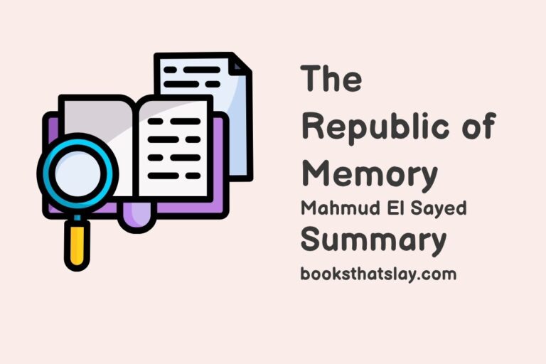 The Republic of Memory Summary, Characters and Themes