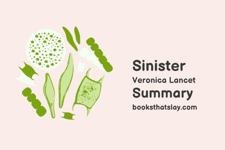 Sinister by Veronica Lancet Summary, Characters and Themes