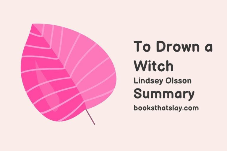 To Drown a Witch Summary, Characters and Themes